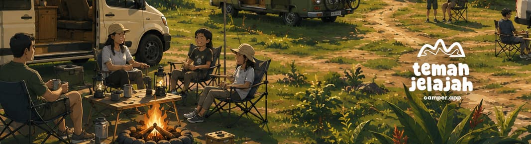 Camping bareng komunitas Teman Jelajah